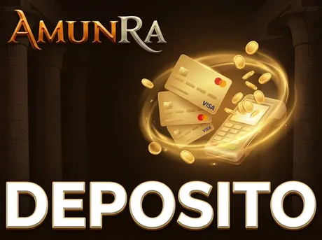 Deposito su AmunRa Casino con carte e criptovalute